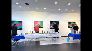 NEU: Space Painting - die Nordlichter, Workshop. Hamburg
