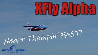XFly Alpha 80mm 12-Blade EDF Jet RC Plane
