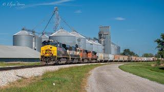 HD: Railfanning the Iowa Interstate Railroad across Iowa September 3, 2024