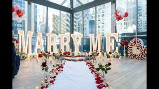 Rooftop Proposal in Manhattan