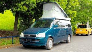 1999 Honda Stepwagon Camper Pop Top (Canada Import) Japan Auction Purchase Review