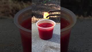 Lava cube  vs catchup #asmr #satisfying #shorts