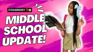 MIDDLE SCHOOL UPDATE‼️ CLOCK dat TEA‼️️