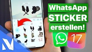 Eigene WhatsApp-Sticker auf dem iPhone mit iOS 17 erstellen! | Nils-Hendrik Welk