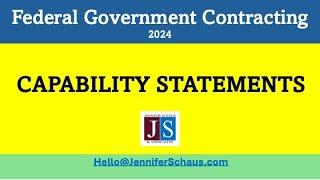 2024 GovCon Summer Shorts - Capability Statements (6 of 10)