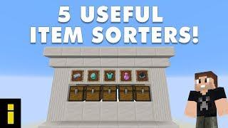 5 Useful Item Sorters For Minecraft Java & Bedrock!