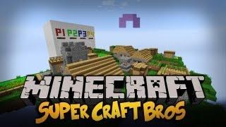 Minecraft Mini-Game - Starcie blow vs mandzio vs czulek vs skkf! - SUPER CRAFT BROS !