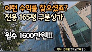 [#97] 이런 수익률 찾으셨죠? 전용 165평 구분상가