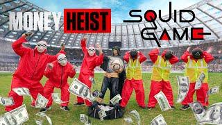 MONEY HEIST vs SQUID GAME in Football - Final | FIFA WORLD CUP QATAR 2022 | highlight MESSI CHAMPION