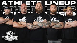 2024 STRONGEST MAN ON EARTH ATHLETE PREVIEWS