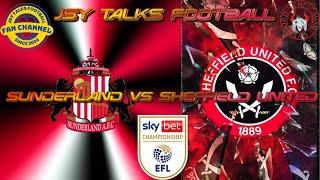 Sunderland vs Sheffield United live championship watchalong livestream