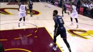 Paul George & LeBron James Trade Dunks In Cleveland | April 2, 2017