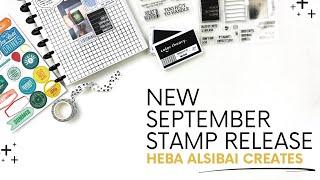 September Stamp Release 2024 | Heba Alsibai Creates