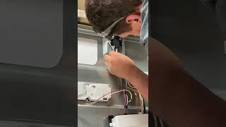 Troubleshooting and fixing a Frigidaire dishwasher. #HandsomeOrHandy  #Handyman #ApplianceRepair￼