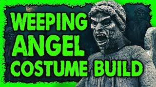 Weeping Angel Costume Build - Pool Noodle Angel Wings