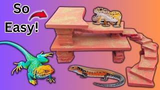 The ULTIMATE DIY Method For Reptile Backgrounds, Hides, Ledges, Rocks, & More!