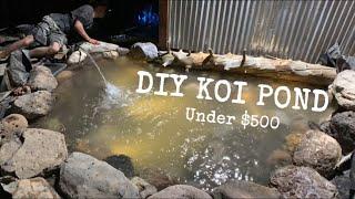 PEMBANGUNAN KOLAM KOI (PT.1)