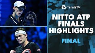 Jannik Sinner vs Taylor Fritz For The Title!  | Nitto ATP Finals 2024 Final Highlights