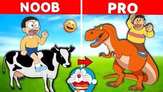 Noob Vs Pro  || Animal Race  || Funny Game