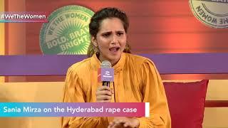 Sania Mirza speaks about the Hyderabad Veterinary Doctor who was raped and murdered.