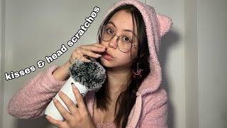 ASMR 30 Minutes of Soft Kisses and Head Scratches (Looped)