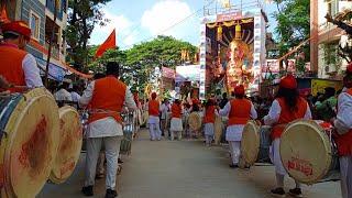 Mitraangan Pathak Dhol Tasha At Khairathabad Ganesh 2023 l Hyderabad Hungama