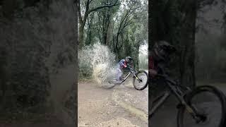 MTB Mud Slide Fun! 