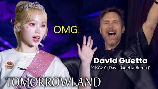 LE SSERAFIM (르세라핌) 'CRAZY (David Guetta Remix)' @ Tomorrowland 2024 | FANMADE