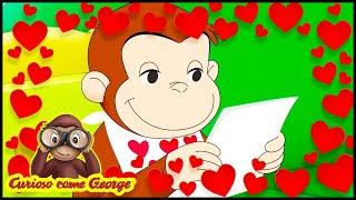 Curioso come George ️Buon San Valentino, George - Speciale San Valentino ️Cartoni per Bambini