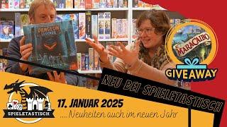 Neu bei spieletastisch.de - 17. Januar 2025