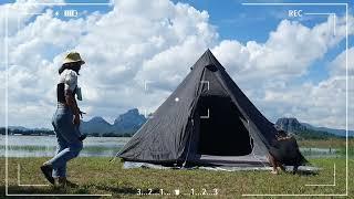 SuDa-Style Camping EP.3 bott camping ลพบุรี  ขึ้นบ้านใหม่  #DOD8P