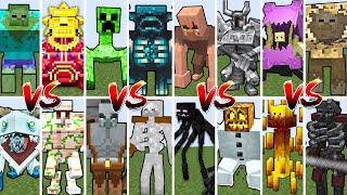 EVERY MUTANT MOB MOD TOURNAMENT | Minecraft Mob Battle