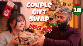 COUPLE GIFT SWAP UNDER €30 |  SHKEMBEJME DHURATA (BUDXHETI €30) | vlogmas day 10