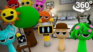 Incredibox Sprunki Takes OVER Your House: VR 360° Experience