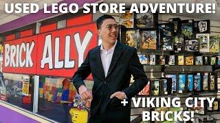 I Visited TWO Used LEGO Stores in Washington State: Brick Ally & Viking City Bricks!