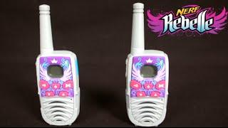 Nerf Rebelle Walkie Talkies from Sakar