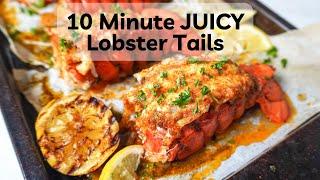 Juicy and Delicious Lobster Tail Recipe! #lobstertail