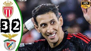 Benfica vs Monaco 3-2 Latest Highlights & All Goals 2024