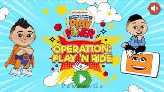 Calvin & Kaison's Play Power Play n' Ride Game - Nick Jr