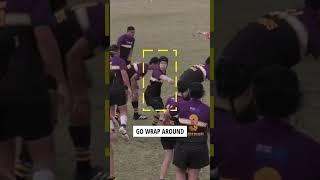 Never argue with a mad scrum-half 