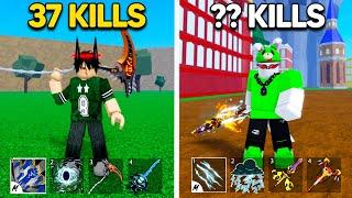 Who Can Get The Most KILLS in 1 Hour! (Blox Fruits)