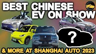 Best Chinese Electric Cars at the Shanghai Auto Show