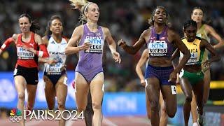 Rogers and Reekie's wildly different tactics deliver compelling 800m semi at Worlds | NBC Sports