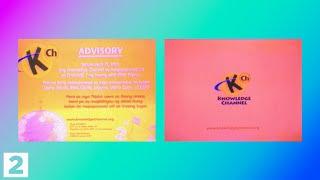Knowledge Channel - ID, Bumpers, Testcard (2019) (Camrip)