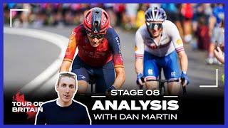 Tour of Britain 2023 | Stage 8 race analysis with Dan Martin