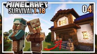 INFINITE VILLAGER BREEDER! - EP 4 - Minecraft 1.18 Survival Let's Play