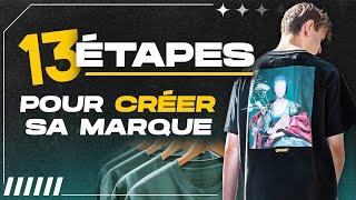 Créer sa marque de vêtements - les 13 étapes à suivre (GUIDE pour créer sa marque) ️