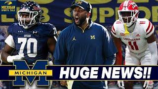 Michigan Lands Two NEW Portal Commits, + HUGE News on 5-Star and Portal OT Targets, and More!!