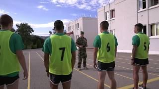 Tests sportifs recrutement Légion étrangère Luc léger - Shuttle run