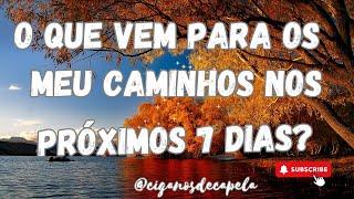  O QUE VEM PARA OS MEUS CAMINHOS NOS PRÓXIMOS 7 DIAS?